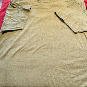 Hanes 5170 Men's EcoSmart Tee 50/50 Cotton/Polyester Plain Basic T-Shirt 3xl